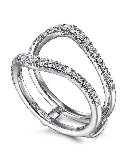Gabriel & Co. Contemporary Collection Diamond Ring Enhancer